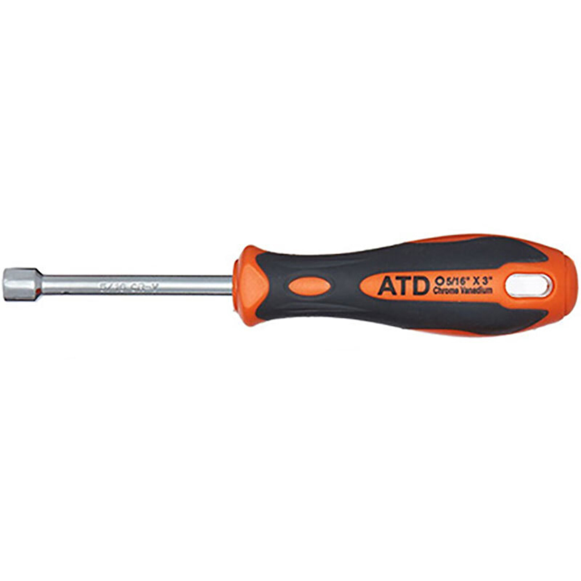 ATD Nut Driver 5/16In Cushion Grip Handle, Model# 10563